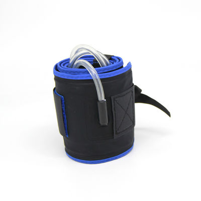 Medical Adhesive Blue Dual Portal Single Bladder Pneumatic Tourniquet Cuff 44"L * 6"W